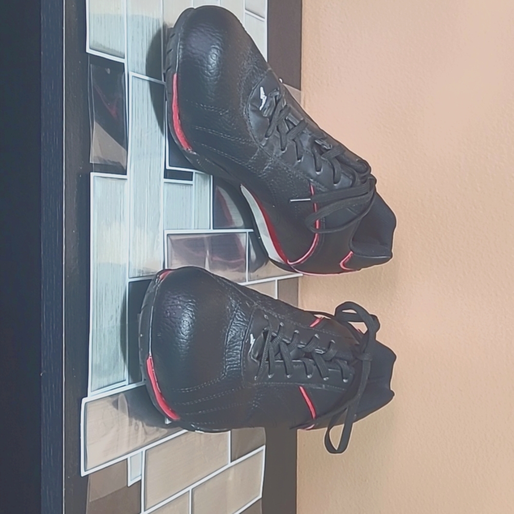 Goodyear Ori-E Men's Sneakers in Black/Red Mens US 10.5